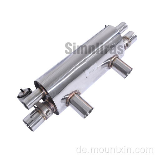 Porsche 911 Carrera Sportkatalytik -Konverterrohr